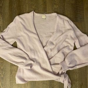 A New Day Wrap Sweater 💜